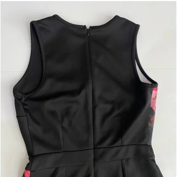 Stitch Fix PIXLEY Meena Knit Dress Floral Asymmetrical Women Small Sleeveless - Picture 9 of 13